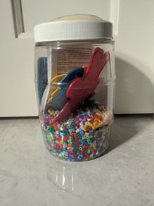 Hama beads and boards
