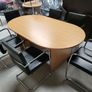 Boardroom/Meeting Room Table & 6 Chairs. Image 3