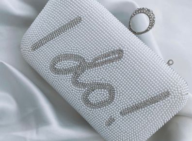 Ivory Clutch Bag