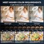 12 Overhead Ring Light with Tripod Stand, Tripod for Phone with Light Adjustable 72" Height Floor & 360 Lighting, Ringlight Tripod Stand Phone Mount for Photo iPhone Content Creation TikTok YouTube Image 4