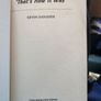 That's How It Was'. By Kevin Danaher. First Edition Paperback In Good Condition. Image 6