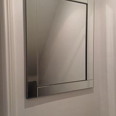 Silver Mirror 91cm L x 67cm