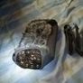 Grey Faux fur elegant petit handbag Image 2