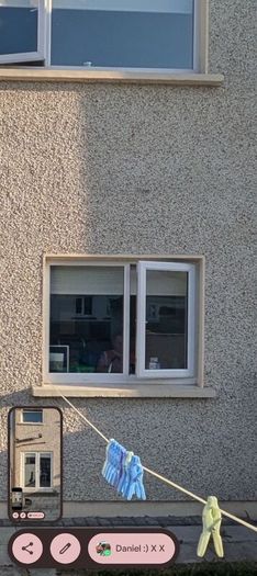white double glaze window