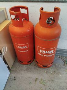 gas bottles x 2