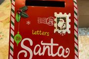 Letters to Santa post box - Christmas decoration
