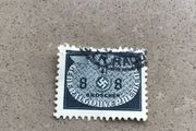 Genuine WW2 German stamp