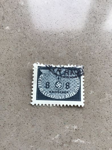 Genuine WW2 German stamp