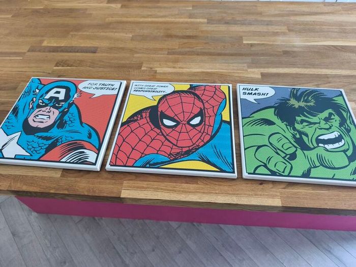 Marvel canvas prints