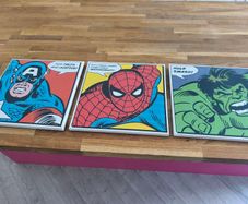 Marvel canvas prints