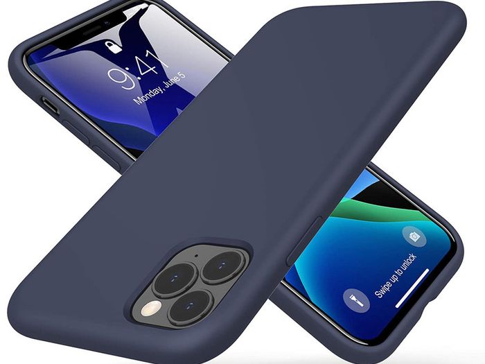 Liquid Silicone Case For iPhone 11 Pro Max Luxury Thin Soft Phone Cover New Blue - FHT6IP11PMLK
