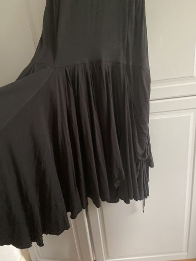 All saints drape detail wrap dress
