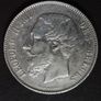 1876 Belgium 5 Francs - Leopold II small head Silver coin Image 3