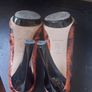 Karen Millen leather snakeskin print shoes (free post) Image 8