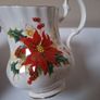 SALE!  Royal Albert Bone China Creamer / Milk Jug - POINSETTIA pattern Image 5