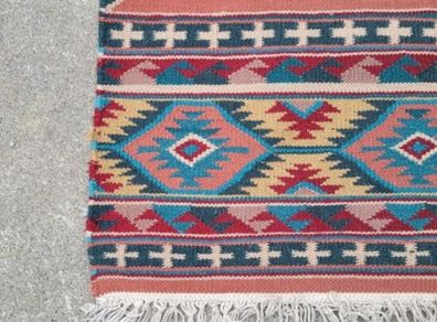 Vintage 9ft kilim runner