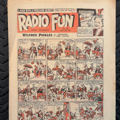 Vintage Radio Fun Comics 1949 X4
