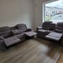 New Full Recliner Sofa Sets Free Delivery Image 3