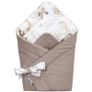 Handmade minky baby swaddle wrap and blanket Image 3
