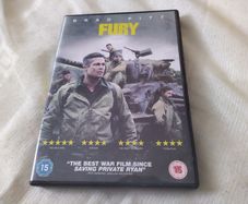 Fury with Brad Pitt Dvd