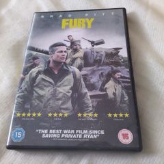 Fury with Brad Pitt Dvd