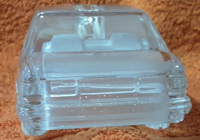 nice glass car ( possibly volvo ),