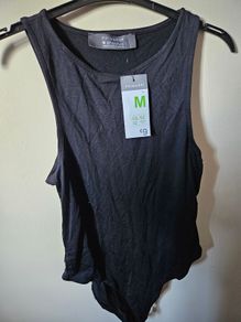 Black Satin Body BNWT