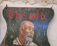 Vintage Hand Painted Sign