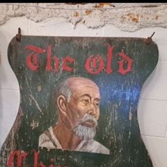 Vintage Hand Painted Sign