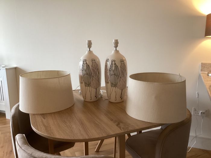 2 Paul Costello lamps