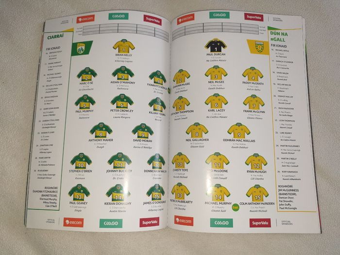 2014 All Ireland Football Final Gaa Programmes