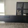 IKEA BESTA storages & TV units. Two tall display cabinets with glass doors. Image 2