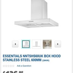 essentials hob extractor