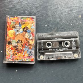 cassette Big Audio Dynamite Planet Bad best of