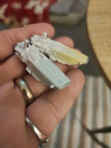 Micro Machines Star Wars First Order Transporter 3.25" Space Ship DJJ62 Galoob