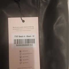 BNWT oh polly leather midi dress
