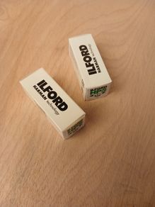 2 x rolls of Ilford HP5 120