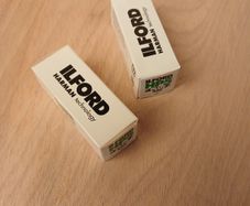 2 x rolls of Ilford HP5 120