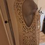 Forever 21 cream knitted fringe sleeveless medium length cardigan size M UK 10/12 EU38/40 Perfect condition Postage included Image 6