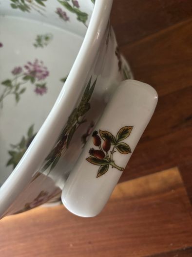 Antique Victorian Large Ironstone Ware Oblong Planter