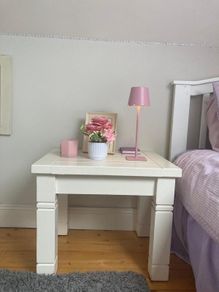 Bedside table cream