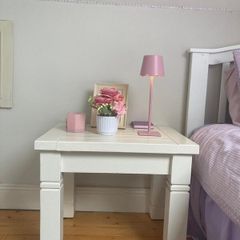 Bedside table cream