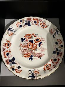 Antique Ironstone Plate