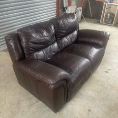 Leather couch