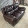 Leather couch Image 4
