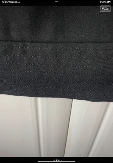 skirt black savida skirt 50% wool size 12