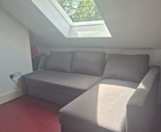 Corner Sofa bed with storage