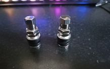 Motorbike metal short valve