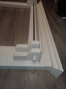 stove kitchen wooden surround