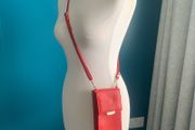 Red crossbody bag